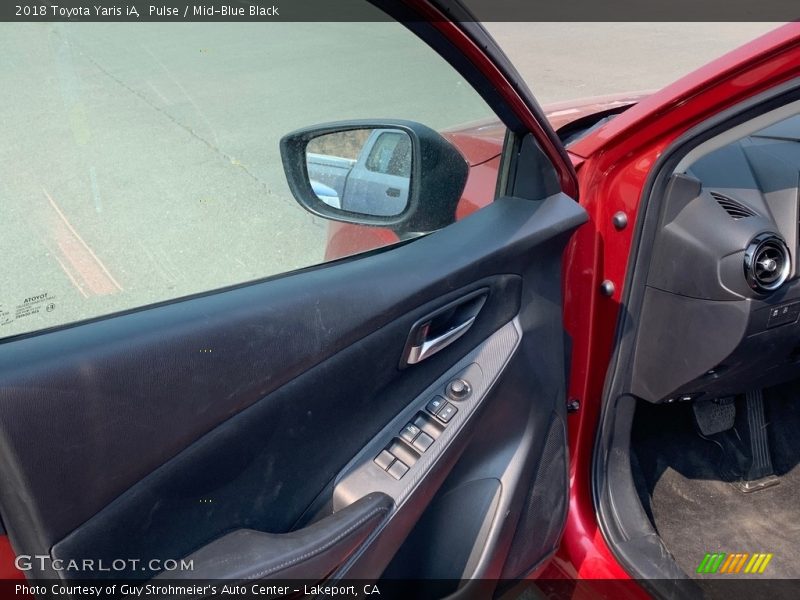 Pulse / Mid-Blue Black 2018 Toyota Yaris iA