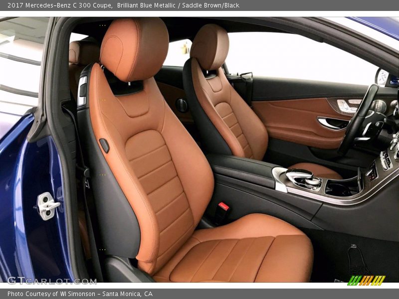 Front Seat of 2017 C 300 Coupe