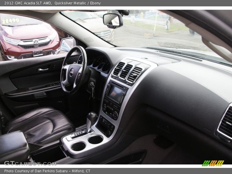 Quicksilver Metallic / Ebony 2012 GMC Acadia SLT AWD