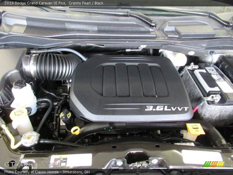 Granite Pearl / Black 2019 Dodge Grand Caravan SE Plus