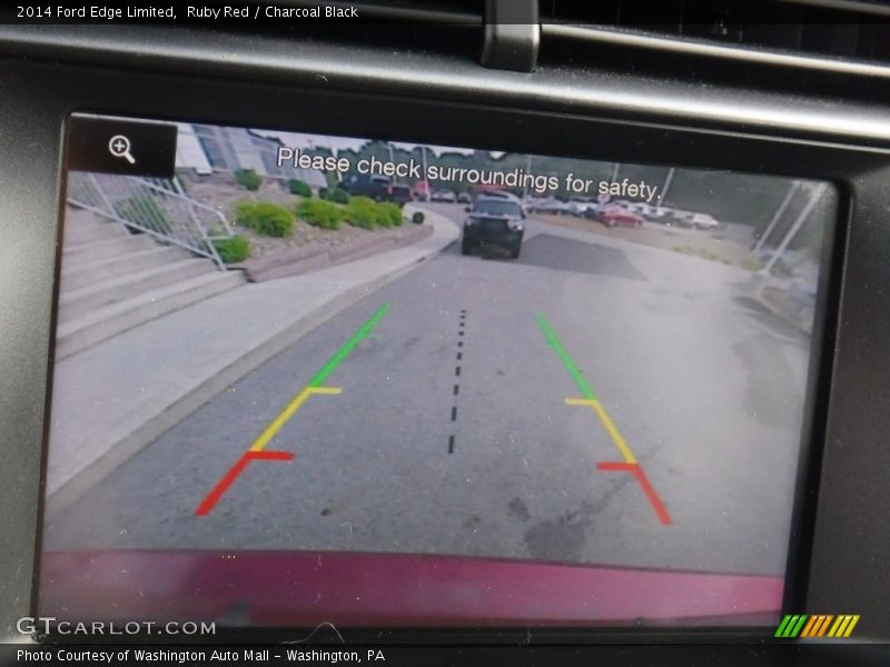 Ruby Red / Charcoal Black 2014 Ford Edge Limited