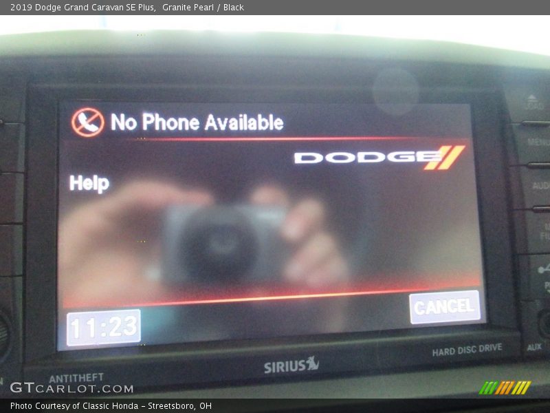Granite Pearl / Black 2019 Dodge Grand Caravan SE Plus