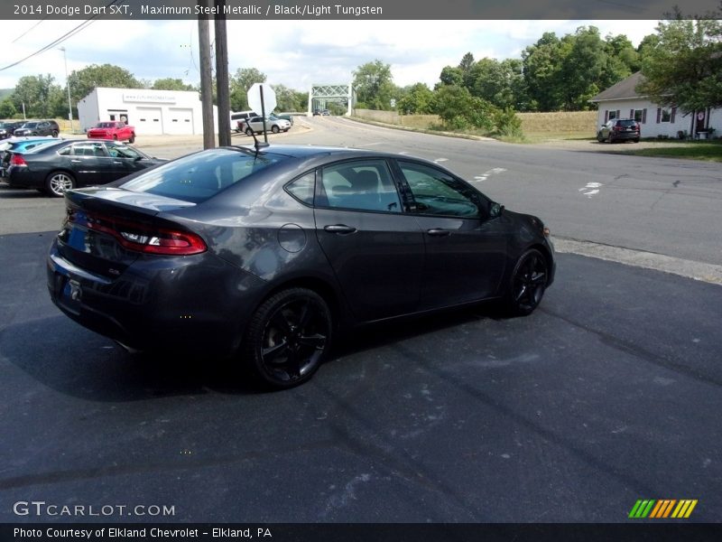 Maximum Steel Metallic / Black/Light Tungsten 2014 Dodge Dart SXT
