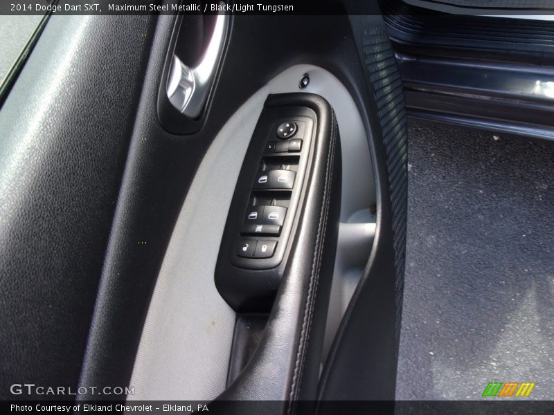 Maximum Steel Metallic / Black/Light Tungsten 2014 Dodge Dart SXT
