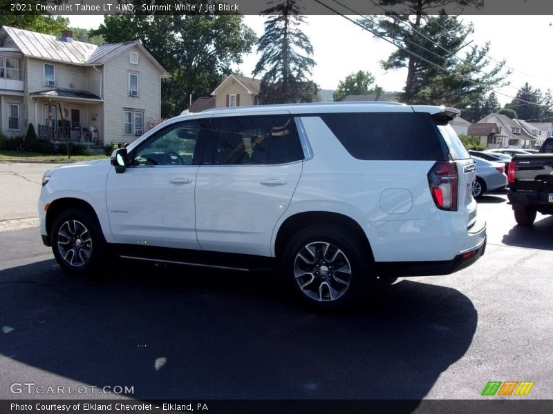 Summit White / Jet Black 2021 Chevrolet Tahoe LT 4WD