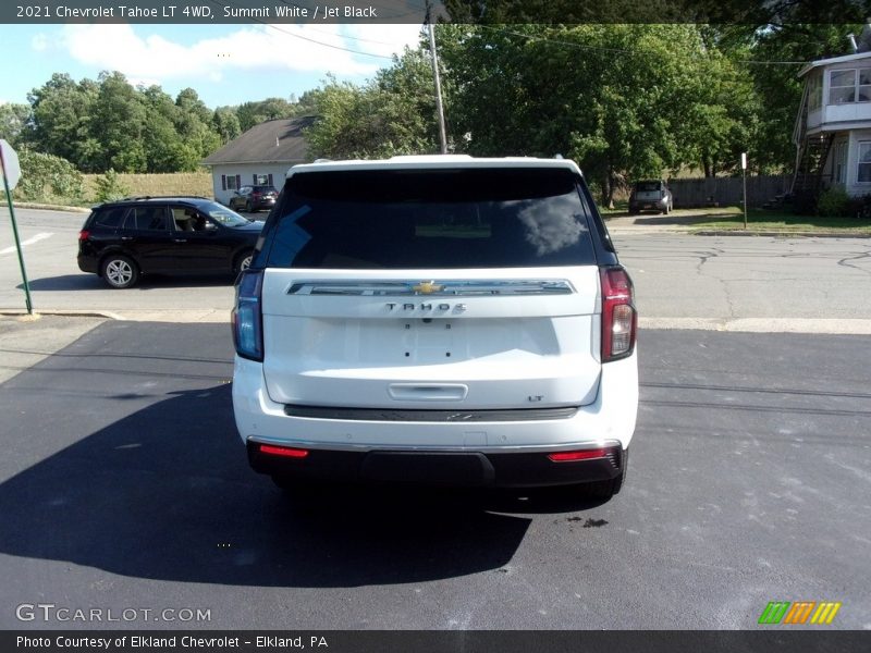 Summit White / Jet Black 2021 Chevrolet Tahoe LT 4WD