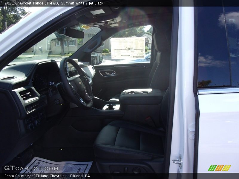 Summit White / Jet Black 2021 Chevrolet Tahoe LT 4WD