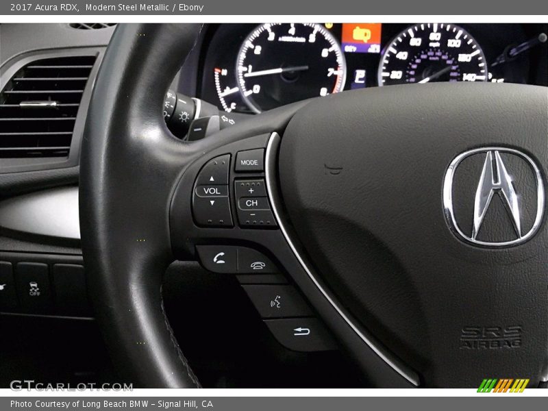 Modern Steel Metallic / Ebony 2017 Acura RDX