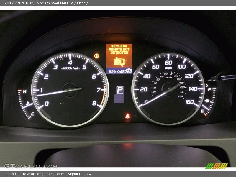 Modern Steel Metallic / Ebony 2017 Acura RDX