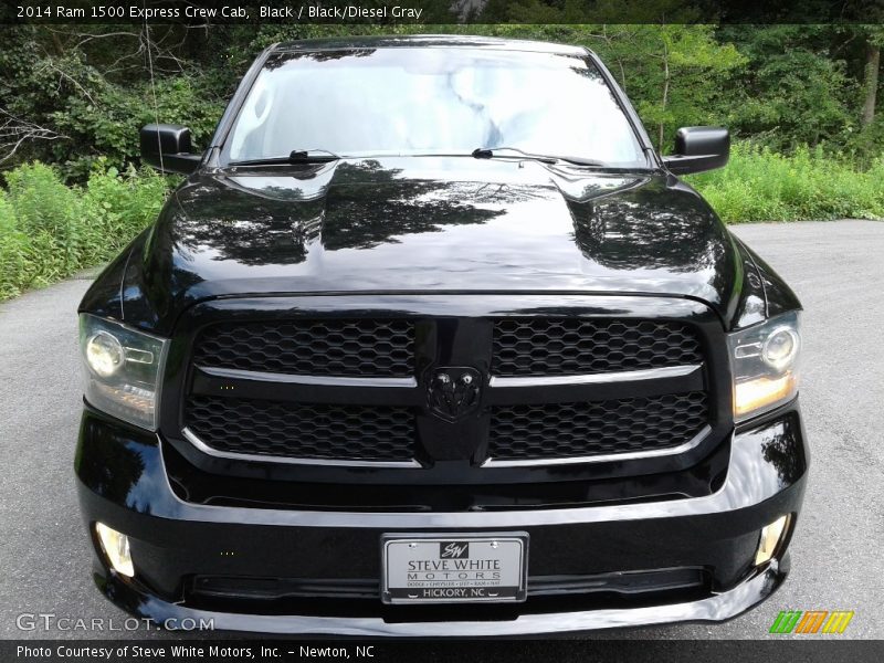 Black / Black/Diesel Gray 2014 Ram 1500 Express Crew Cab