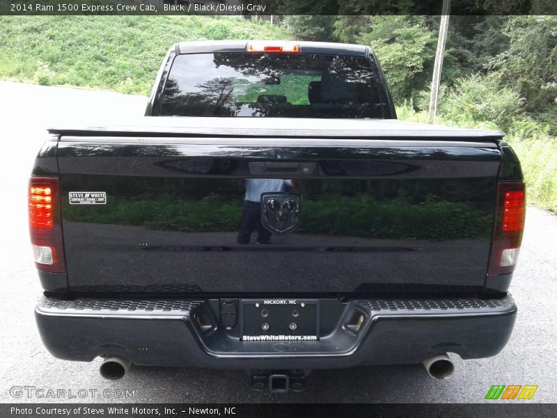 Black / Black/Diesel Gray 2014 Ram 1500 Express Crew Cab