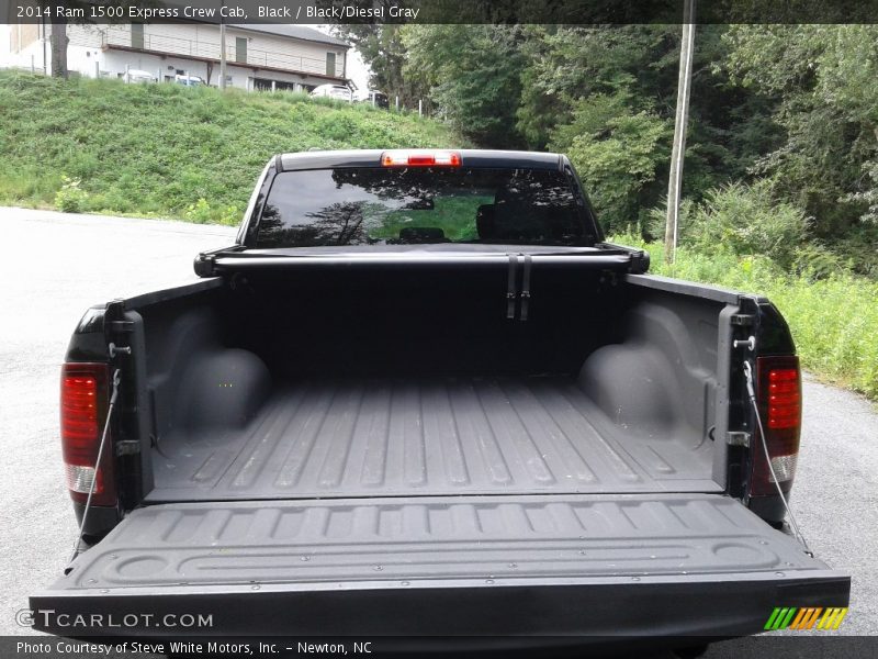 Black / Black/Diesel Gray 2014 Ram 1500 Express Crew Cab