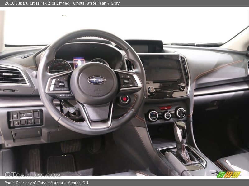 Dashboard of 2018 Crosstrek 2.0i Limited