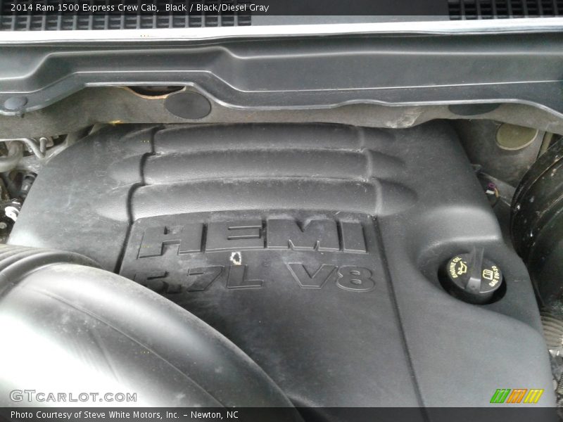 Black / Black/Diesel Gray 2014 Ram 1500 Express Crew Cab