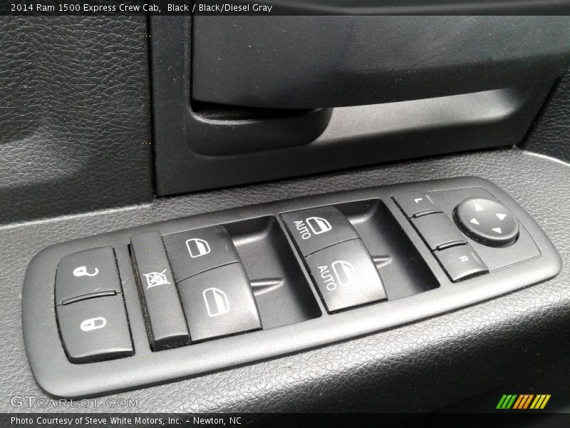 Black / Black/Diesel Gray 2014 Ram 1500 Express Crew Cab