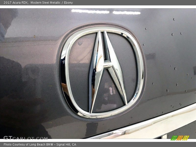 Modern Steel Metallic / Ebony 2017 Acura RDX