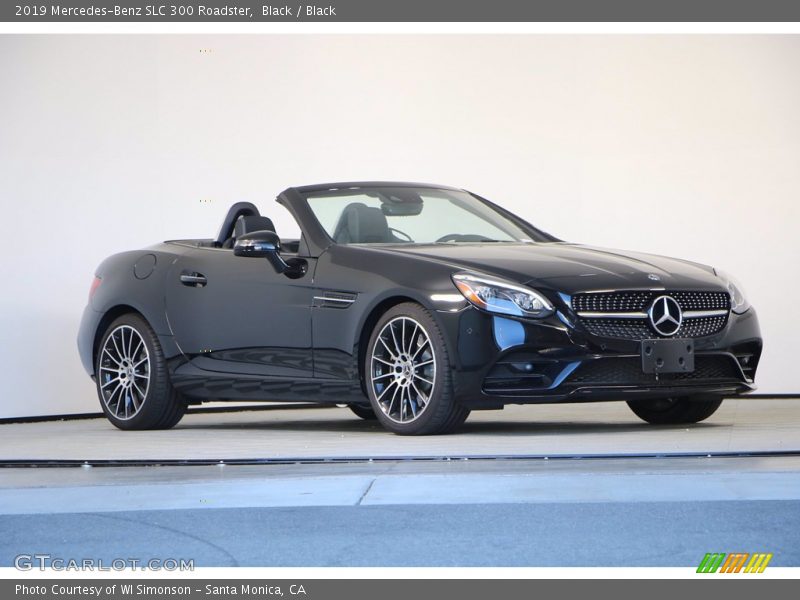 Black / Black 2019 Mercedes-Benz SLC 300 Roadster