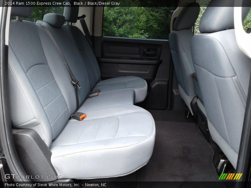 Black / Black/Diesel Gray 2014 Ram 1500 Express Crew Cab