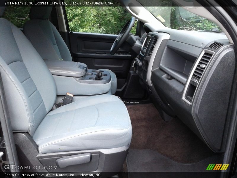 Black / Black/Diesel Gray 2014 Ram 1500 Express Crew Cab