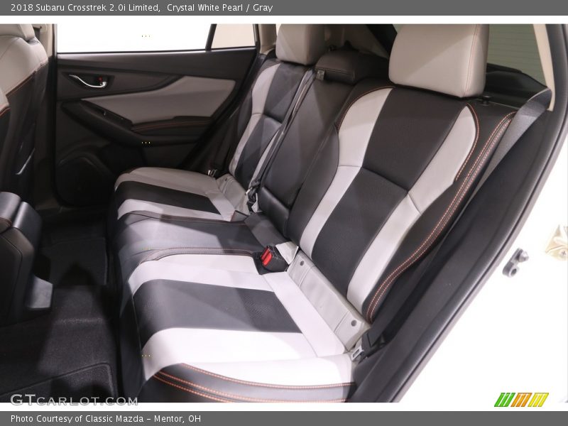 Rear Seat of 2018 Crosstrek 2.0i Limited