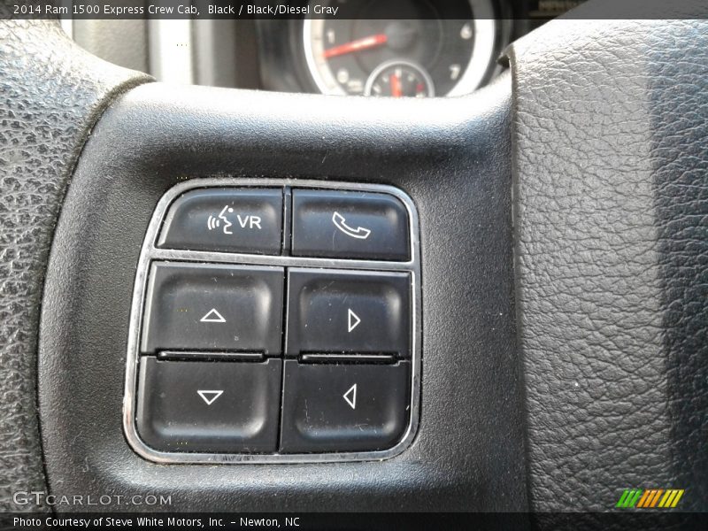 Black / Black/Diesel Gray 2014 Ram 1500 Express Crew Cab