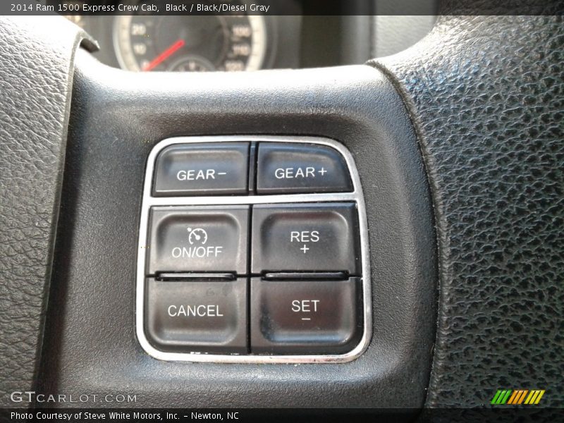 Black / Black/Diesel Gray 2014 Ram 1500 Express Crew Cab