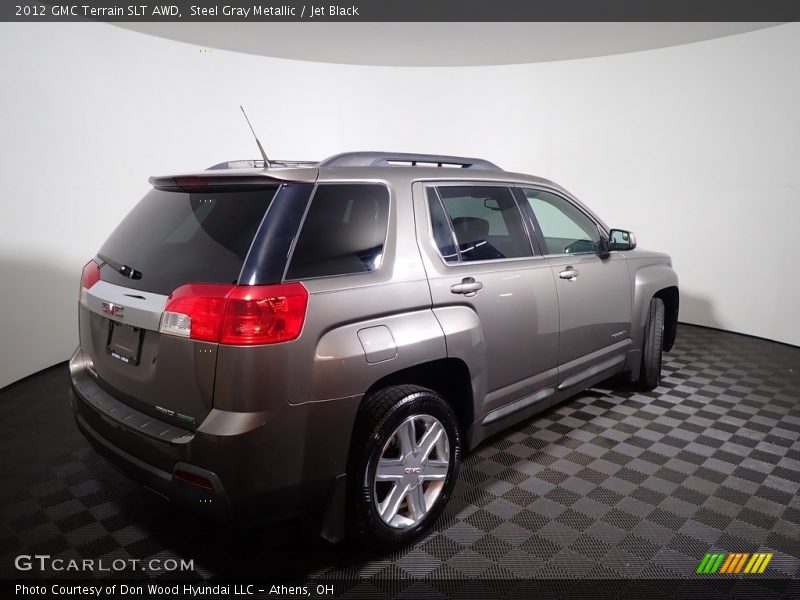 Steel Gray Metallic / Jet Black 2012 GMC Terrain SLT AWD