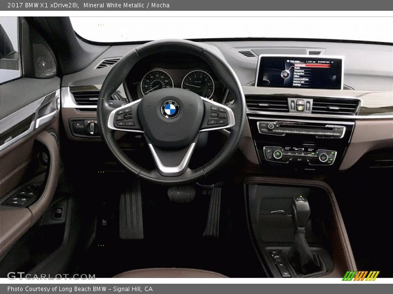 Mineral White Metallic / Mocha 2017 BMW X1 xDrive28i