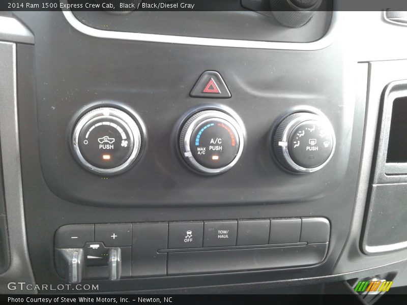 Black / Black/Diesel Gray 2014 Ram 1500 Express Crew Cab