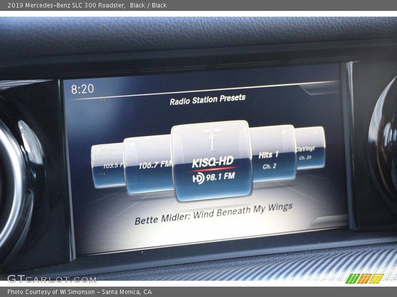 Black / Black 2019 Mercedes-Benz SLC 300 Roadster