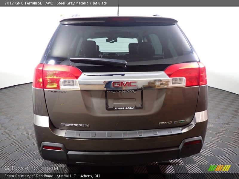 Steel Gray Metallic / Jet Black 2012 GMC Terrain SLT AWD