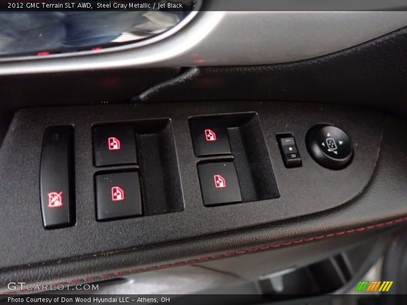 Steel Gray Metallic / Jet Black 2012 GMC Terrain SLT AWD