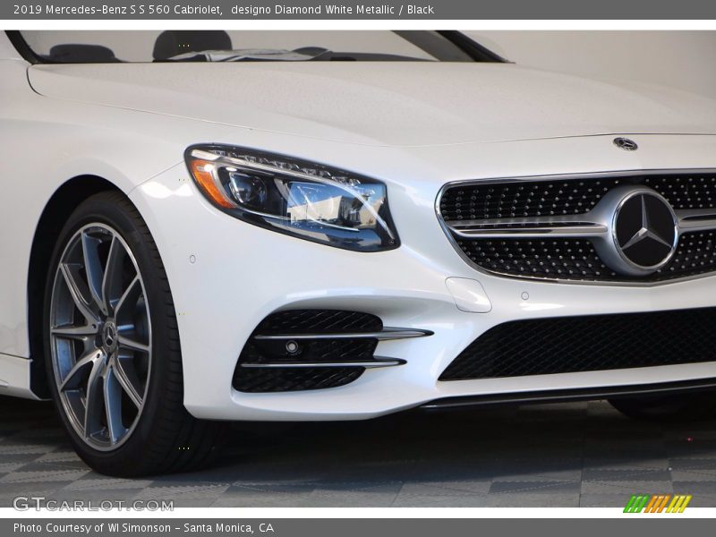 designo Diamond White Metallic / Black 2019 Mercedes-Benz S S 560 Cabriolet