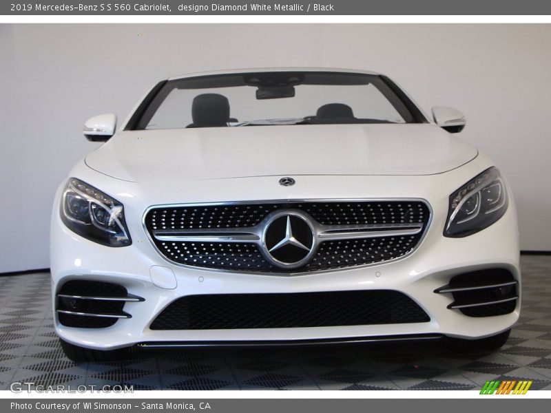 designo Diamond White Metallic / Black 2019 Mercedes-Benz S S 560 Cabriolet