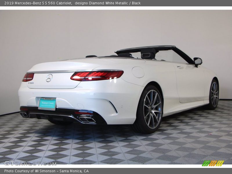designo Diamond White Metallic / Black 2019 Mercedes-Benz S S 560 Cabriolet