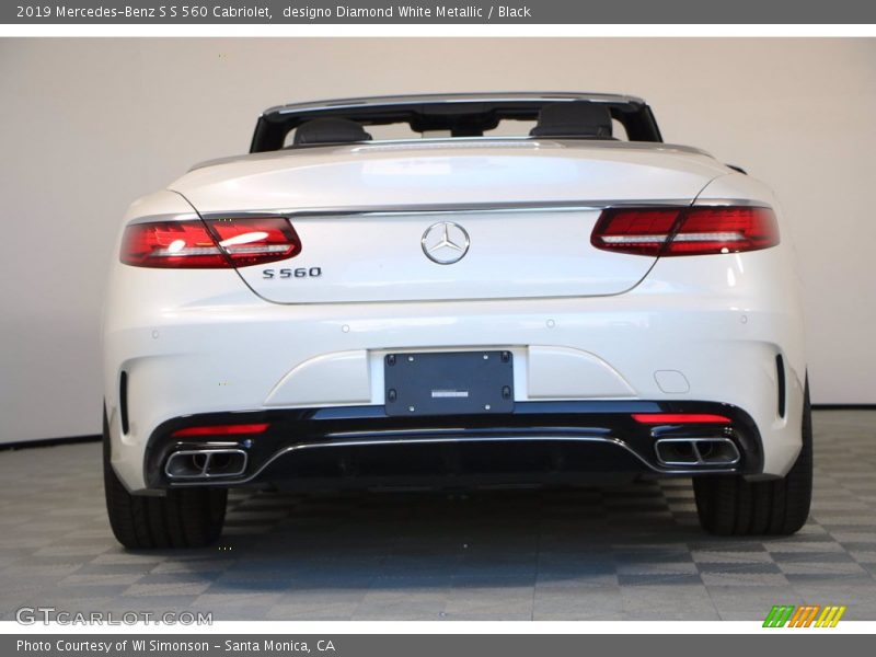 designo Diamond White Metallic / Black 2019 Mercedes-Benz S S 560 Cabriolet