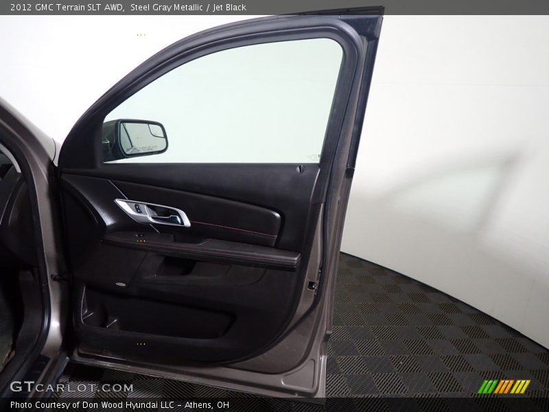 Steel Gray Metallic / Jet Black 2012 GMC Terrain SLT AWD