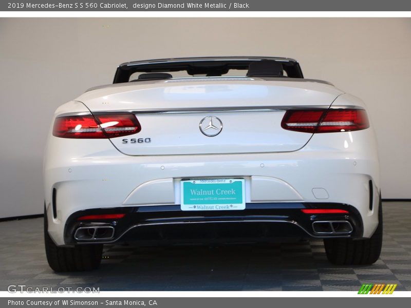 designo Diamond White Metallic / Black 2019 Mercedes-Benz S S 560 Cabriolet