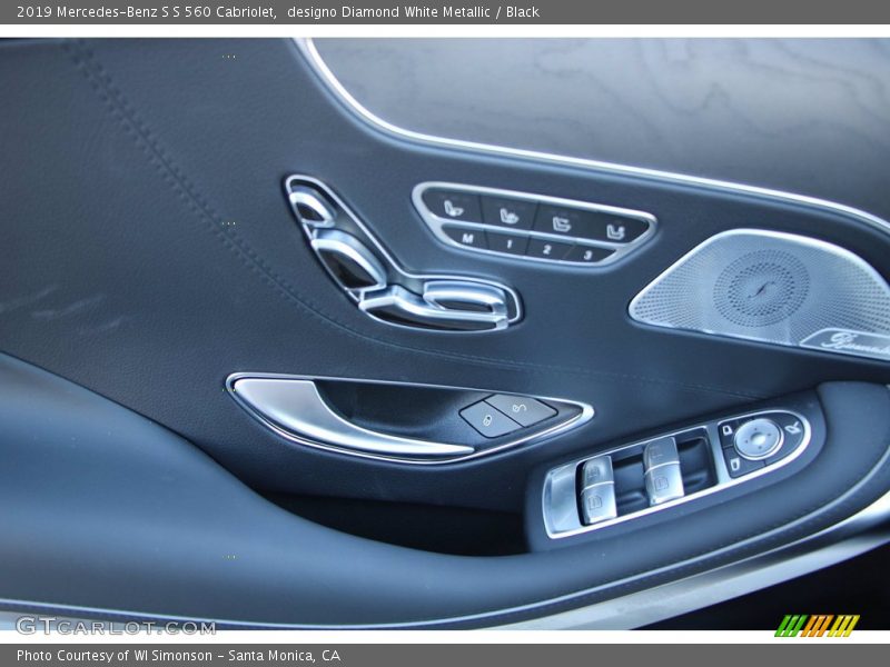 designo Diamond White Metallic / Black 2019 Mercedes-Benz S S 560 Cabriolet
