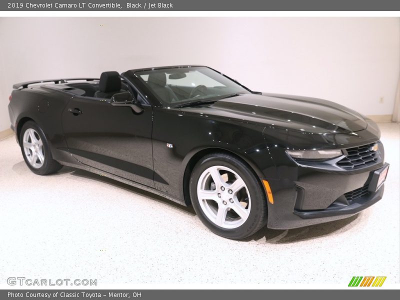 Black / Jet Black 2019 Chevrolet Camaro LT Convertible