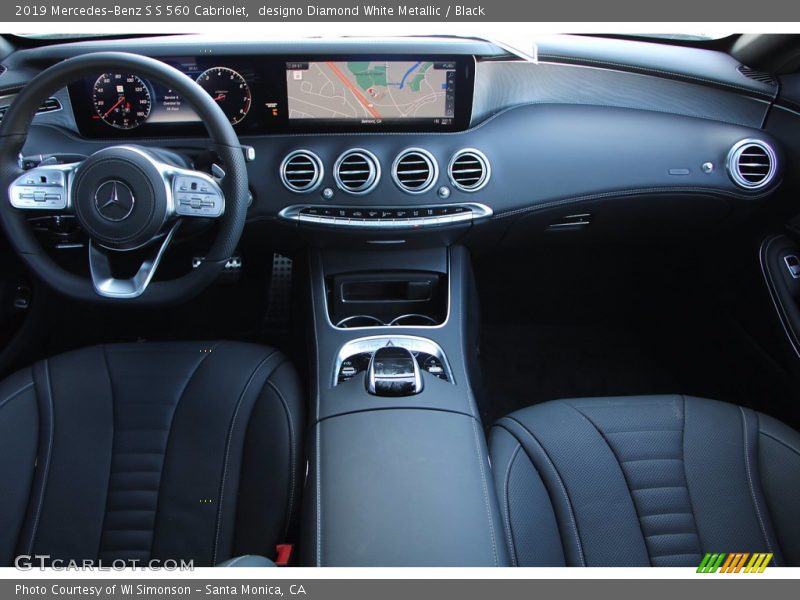 designo Diamond White Metallic / Black 2019 Mercedes-Benz S S 560 Cabriolet