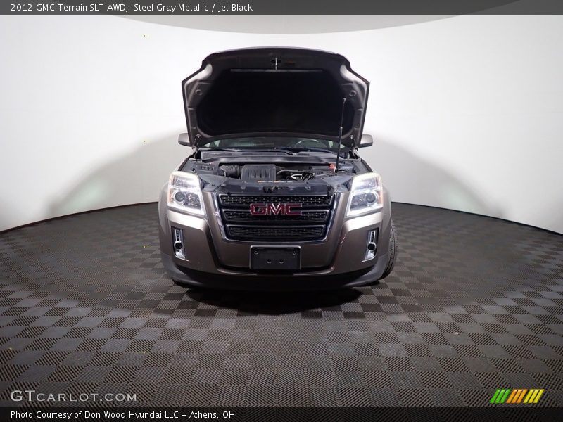 Steel Gray Metallic / Jet Black 2012 GMC Terrain SLT AWD