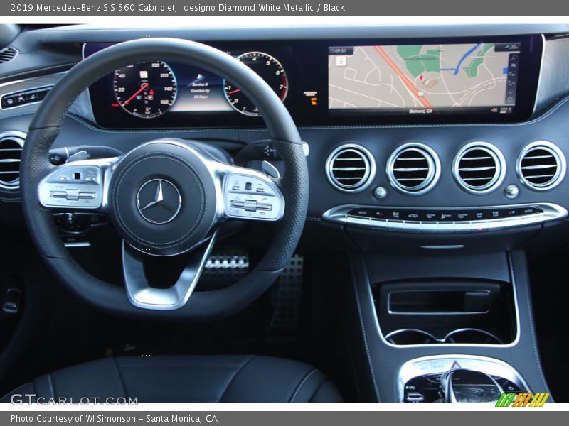designo Diamond White Metallic / Black 2019 Mercedes-Benz S S 560 Cabriolet