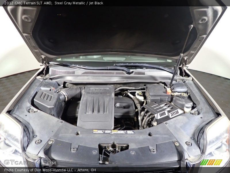 Steel Gray Metallic / Jet Black 2012 GMC Terrain SLT AWD
