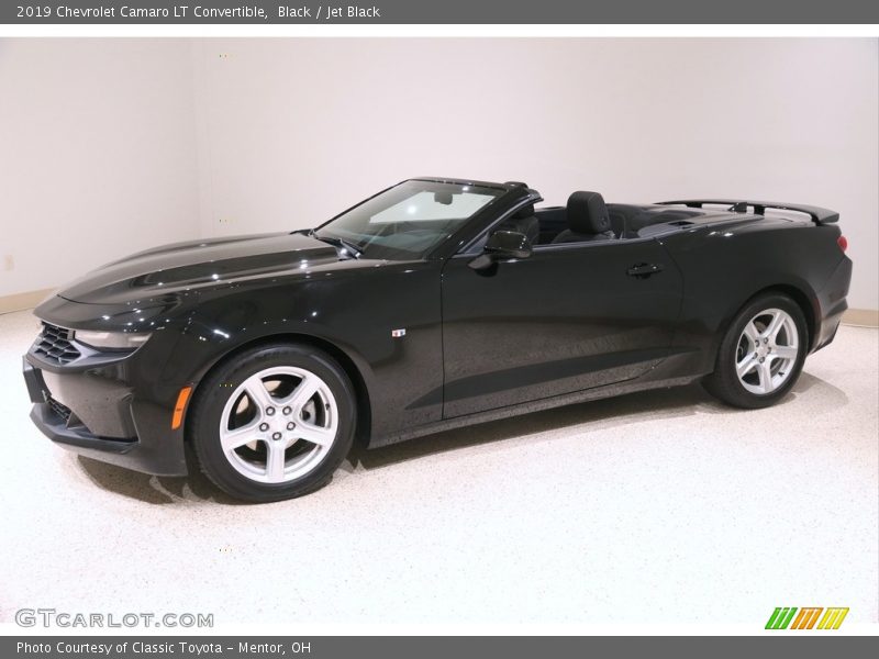 Black / Jet Black 2019 Chevrolet Camaro LT Convertible