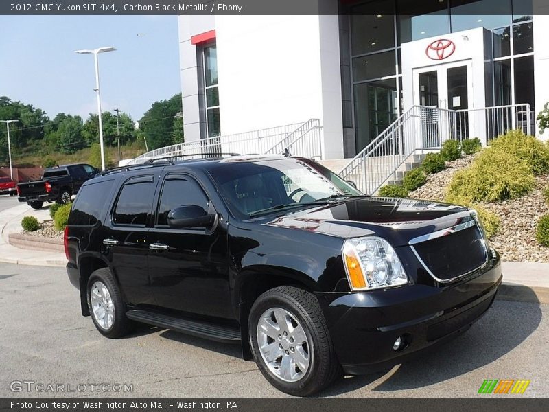 Carbon Black Metallic / Ebony 2012 GMC Yukon SLT 4x4