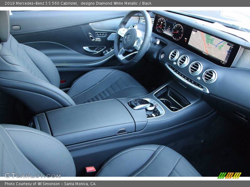 designo Diamond White Metallic / Black 2019 Mercedes-Benz S S 560 Cabriolet