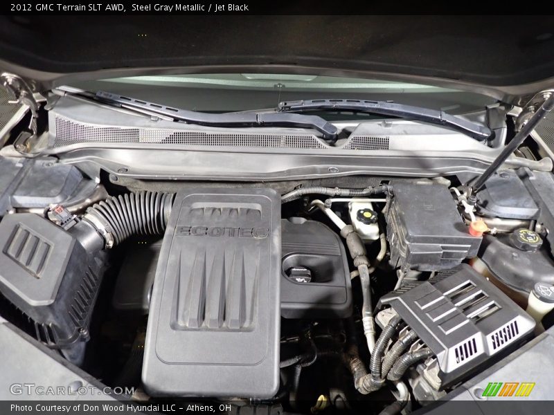 Steel Gray Metallic / Jet Black 2012 GMC Terrain SLT AWD