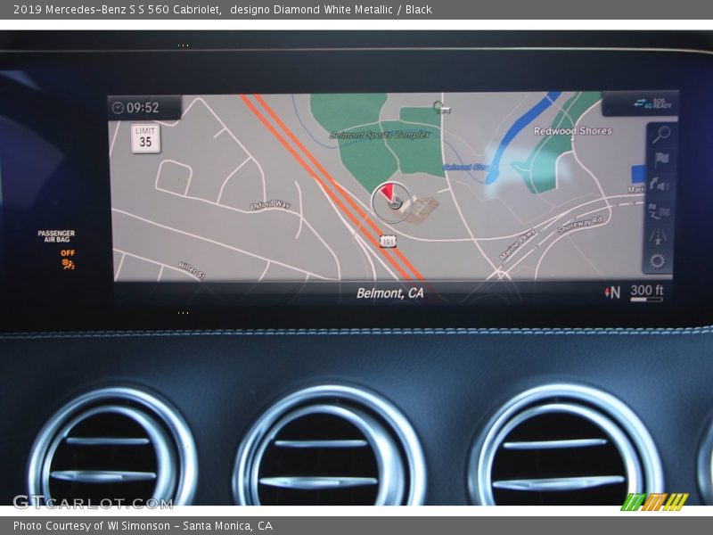 designo Diamond White Metallic / Black 2019 Mercedes-Benz S S 560 Cabriolet