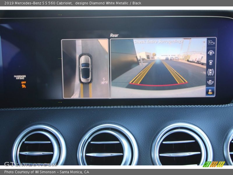 designo Diamond White Metallic / Black 2019 Mercedes-Benz S S 560 Cabriolet